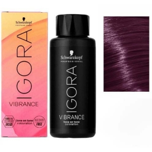 Schwarzkopf Demi-Permanent Dye Igora Vibrance 6-99 Intense blond foncé violet 60ml