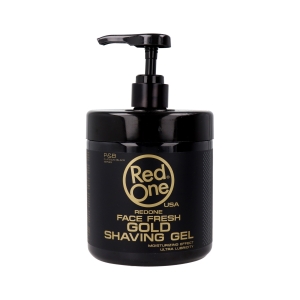 Red One Men Shaving Transparente Gold Gel 1000 Ml