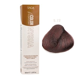 Saga Nysha Color Premium  Color 5.72 100 Ml