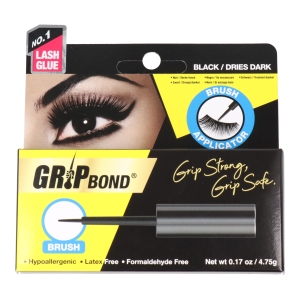 Ebin New York Grip Bond Eyelash Adhesive 5g Black Brush 75 Gr