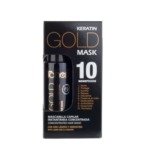 Tahe Kératine Masque d'or.  10 Avantages masque 125ml