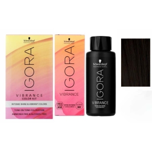 Schwarzkopf Demi-Permanent Dye Igora Vibrance 1-0  noir 60ml