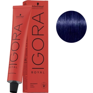 Tint Schwarzkopf Igora Royal 0-22 Bleu + Oxigenada