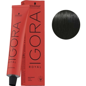 Tint Schwarzkopf Igora Royal 3-0 brun foncé + Oxigenada Kosswell