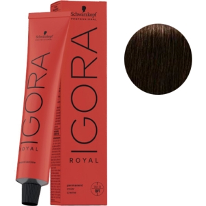 Tint Schwarzkopf Igora Royal 4-46  Brown Medium Beige Brown + Oxigenada Kosswell