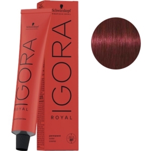 Tint Schwarzkopf Igora Royal 4-88 + Intense Marron Mi-Rouge Oxigenada Kosswell