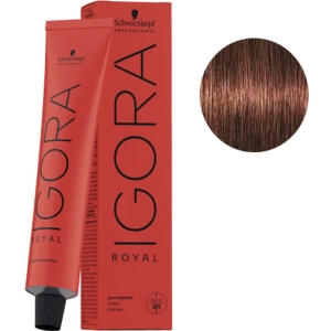 Tint Schwarzkopf Igora Royal 5-6 Châtain + Oxigenada Kosswell