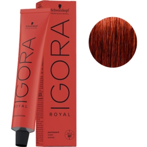 Tint Schwarzkopf Igora Royal 6-77 Blond foncé intense + Peroxyde Cobrizo  Kosswell