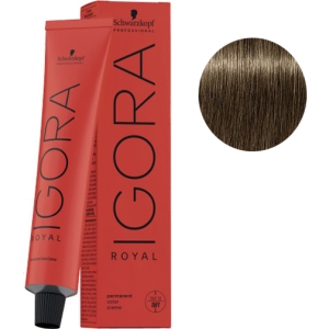 Tint Schwarzkopf Igora Royal 7-4 Blond Mi-longs Beige +Peroxyde Kosswell