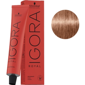 Schwarzkopf Tint Igora Royal 9-67 Blond Très Clair Cuivré Brun + Oxygenated