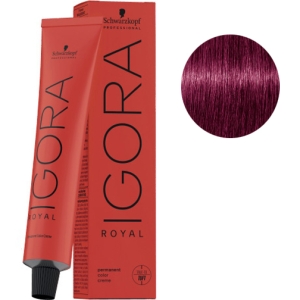 Tint Schwarzkopf Igora Royal 9-98 Rubio Very Light Violet Rouge + Oxigenada Kosswell