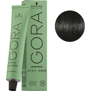 Schwarzkopf Igora ZERO AMM Colorant sans ammoniaque 1-0 60ml