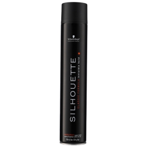 Schwarzkopf Silhouette Hairspray pure.  Extra Strong Tenir Hair Spray 750 ml.