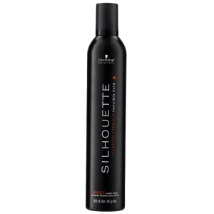 Schwarzkopf Mousse Silhouette pure.  Mousse Extra Strong maintien 500ml.