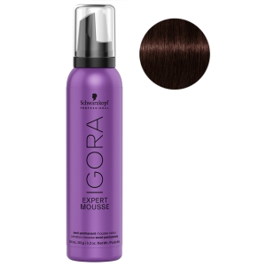 Schwarzkopf Igora Expert Mousse 4-68 Chocolat moyen Marron Rouge 100 ml.