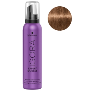 Schwarzkopf Igora Expert Mousse au chocolat Blond Mi-Dorado 7-65 100 ml.