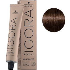 Tint Schwarzkopf Igora Royal ABSOLUTES 5-60 brun clair brun naturel 60ml