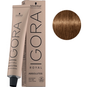 Tint Schwarzkopf Igora Royal Absolutes AGE MELANGE 7-450 Dorado Blond Mi-longs Beige 60ml