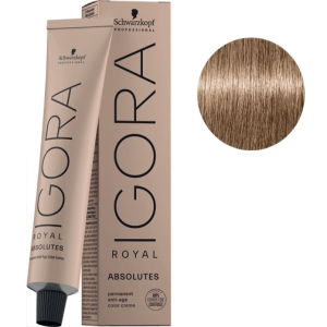 Tint Schwarzkopf Igora Royal ABSOLUTES A 01,08 Ash Natural Light Blonde 60ml