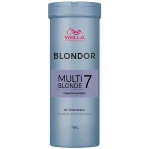 Blonde multi Wella Blondor 7 poudre 400g blanchissement.